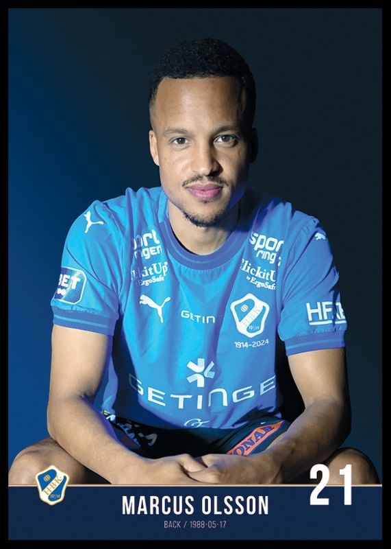 Marcus Olsson #21 Halmstads BK 2024-12