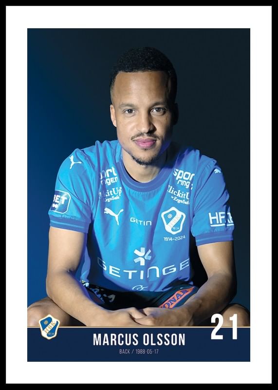 Marcus Olsson #21 Halmstads BK 2024-12