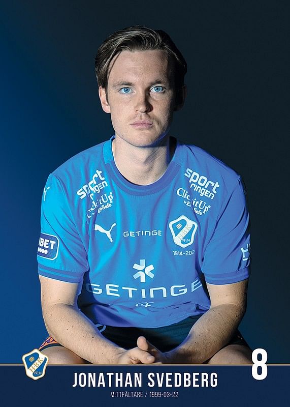 Jonathan Svedberg #8 Halmstads BK 2024-12