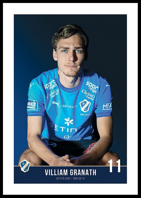 Villiam Granath #11 Halmstads BK 2024-12