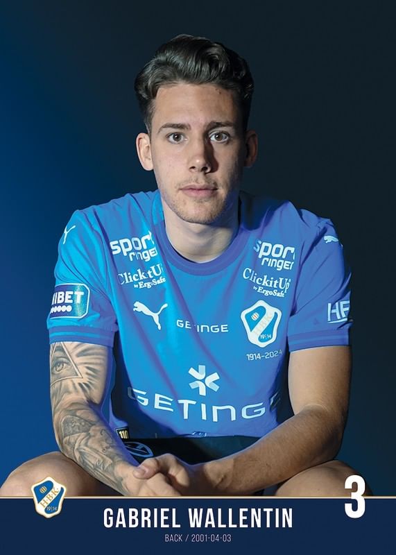 Gabriel Wallentin #3 Halmstads BK 2024-12
