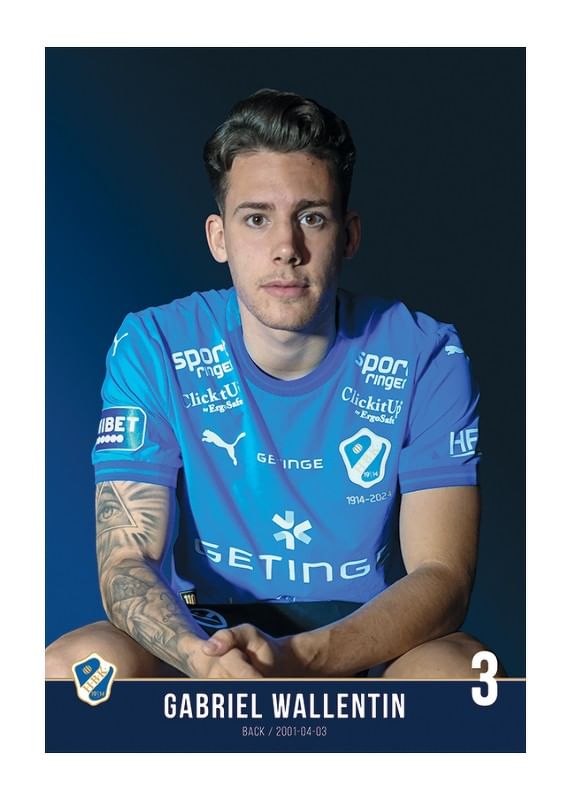 Gabriel Wallentin #3 Halmstads BK 2024-12