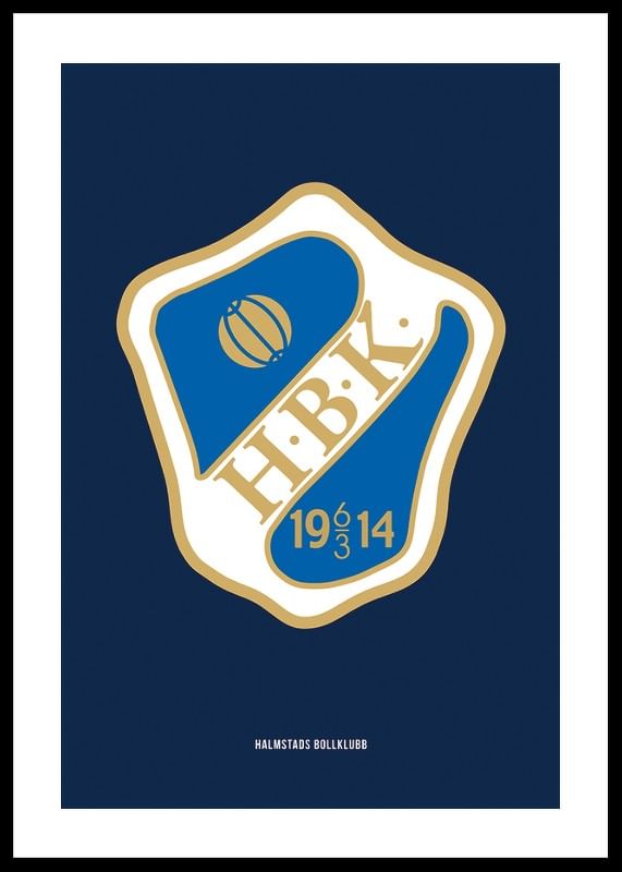 HBK Logo Mörkblå Halmstads BK-12