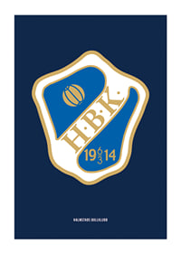 HBK Logo Mörkblå Halmstads BK-1