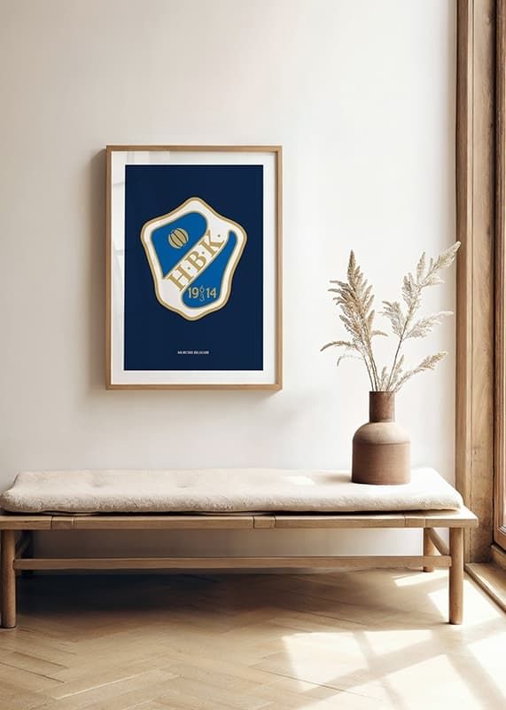 HBK Logo Mörkblå Halmstads BK-12