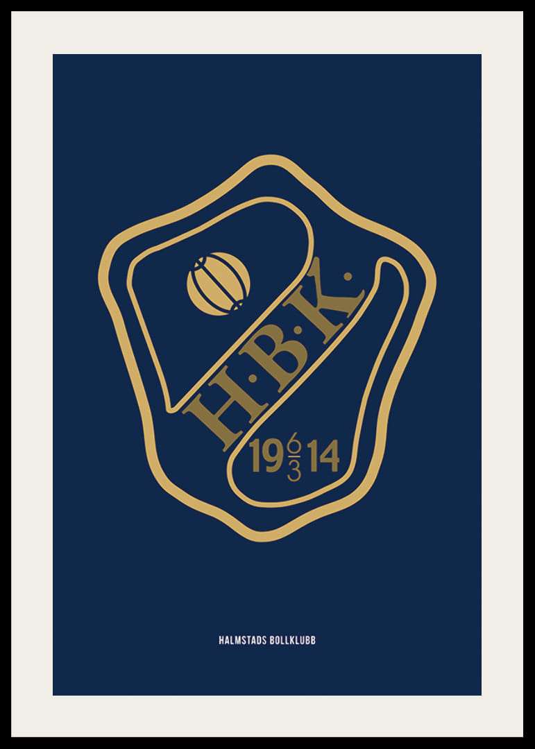 HBK Logo Outline Halmstads BK-12