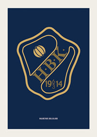 HBK Logo Outline Halmstads BK-3