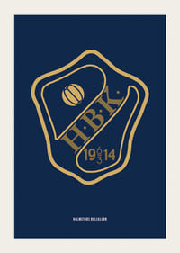 HBK Logo Outline Halmstads BK-3