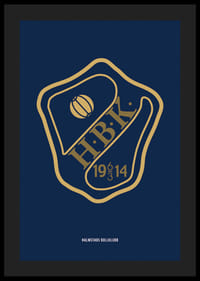 HBK Logo Outline Halmstads BK-4