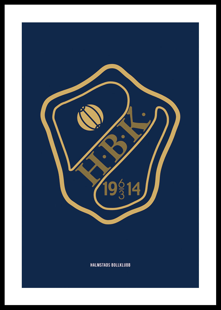 HBK Logo Outline Halmstads BK-12
