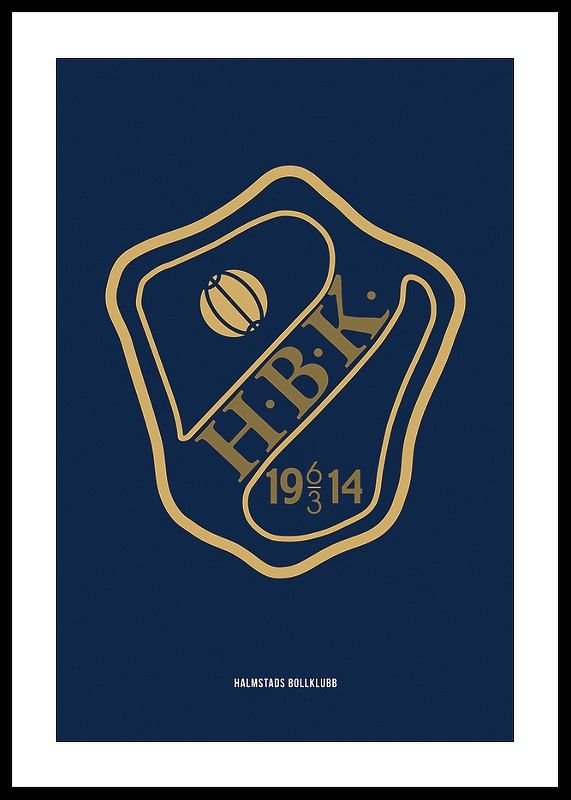 HBK Logo Outline Halmstads BK-12