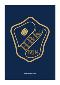 HBK Logo Outline Halmstads BK-1