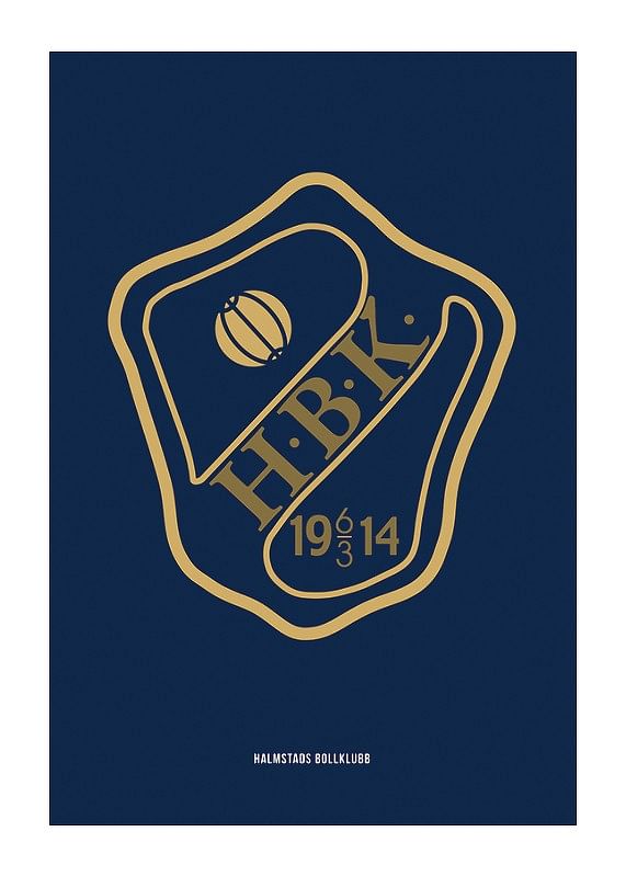HBK Logo Outline Halmstads BK-12