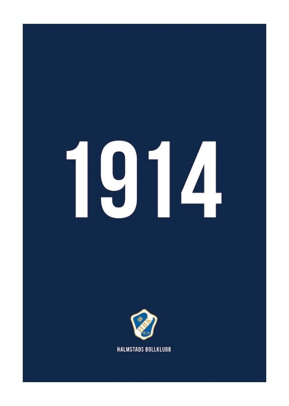 Poster 1914 Halmstads BK