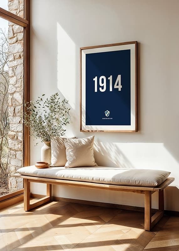 Poster 1914 Halmstads BK crossfade