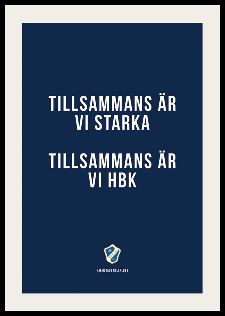 Tillsammans Är Vi HBK Halmstads BK-12