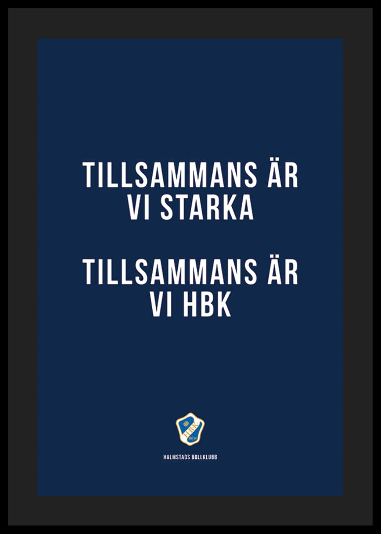 Tillsammans Är Vi HBK Halmstads BK-12