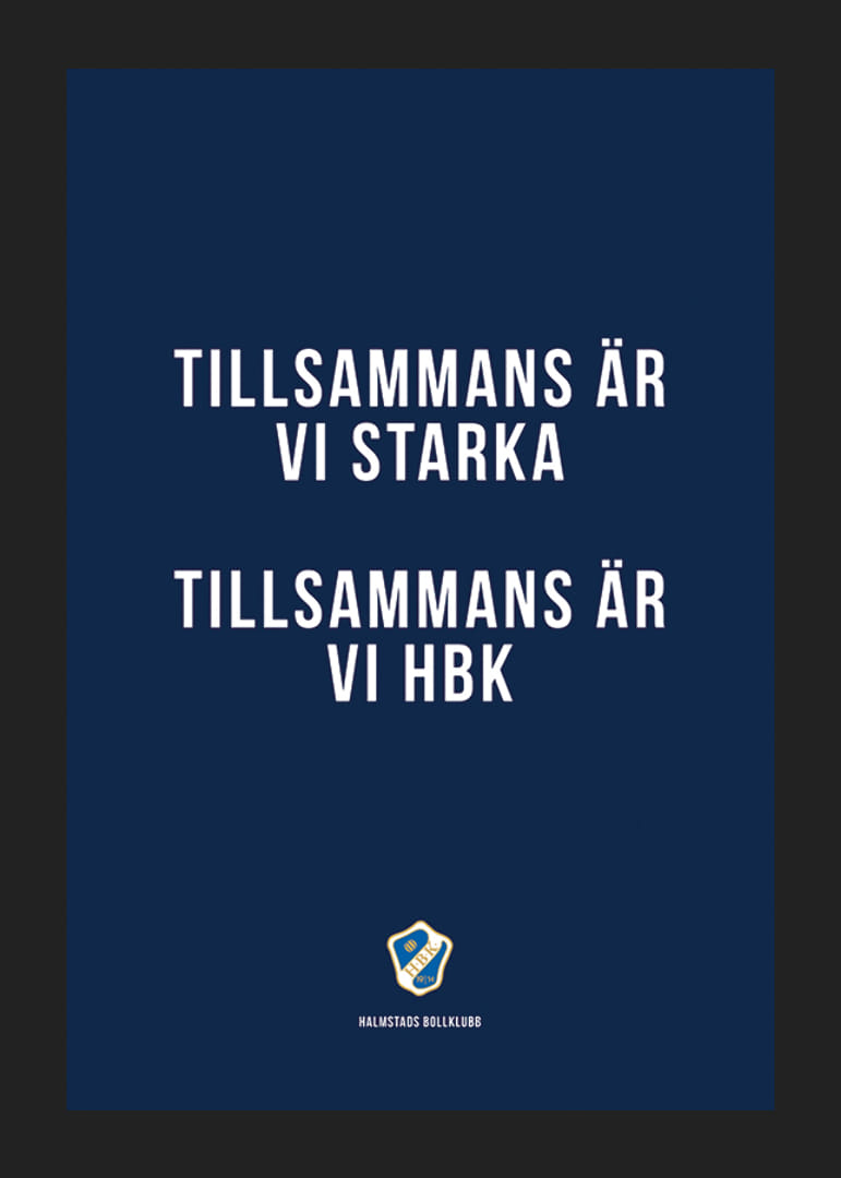 Tillsammans Är Vi HBK Halmstads BK-12