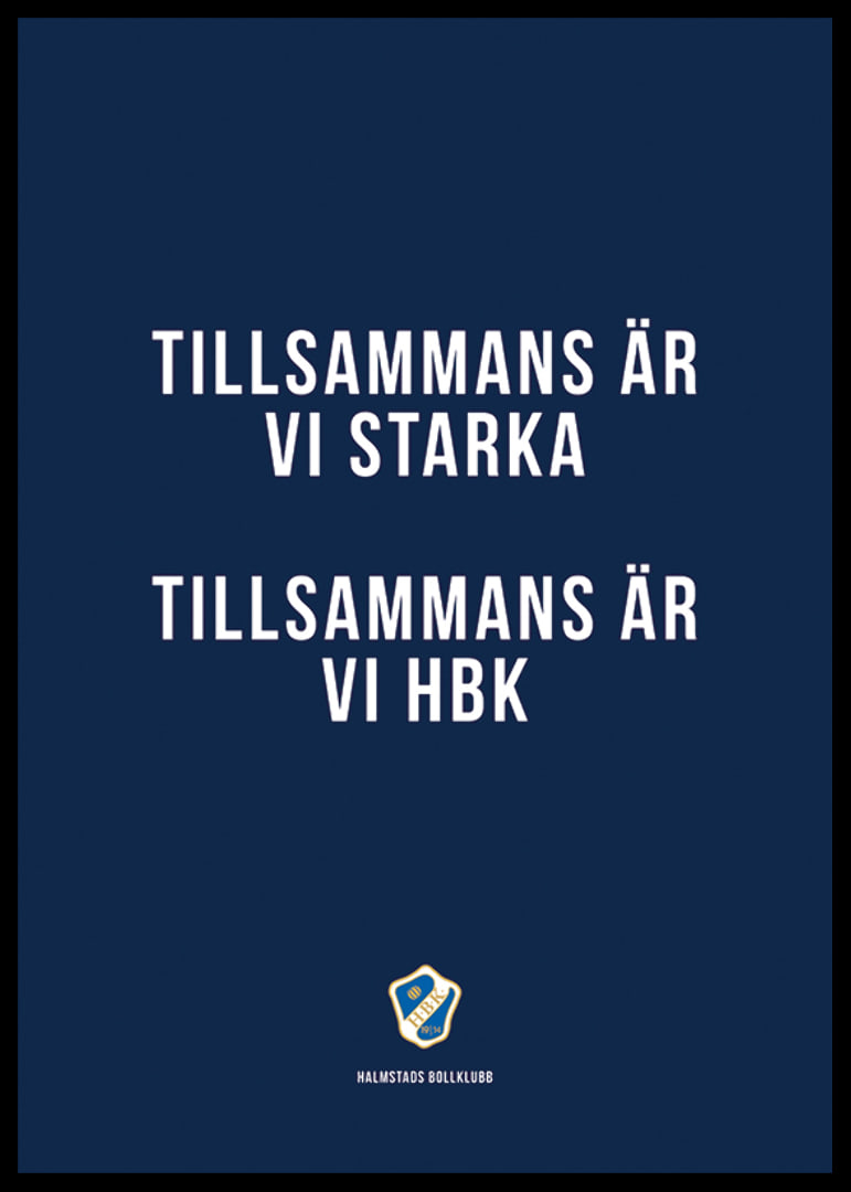 Tillsammans Är Vi HBK Halmstads BK-12