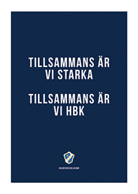 Tillsammans Är Vi HBK Halmstads BK-1