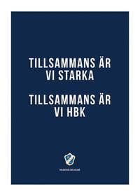 Tillsammans Är Vi HBK Halmstads BK-1