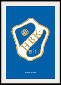 HBK Logo Blå Halmstads BK-2