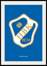 HBK Logo Blå Halmstads BK-2