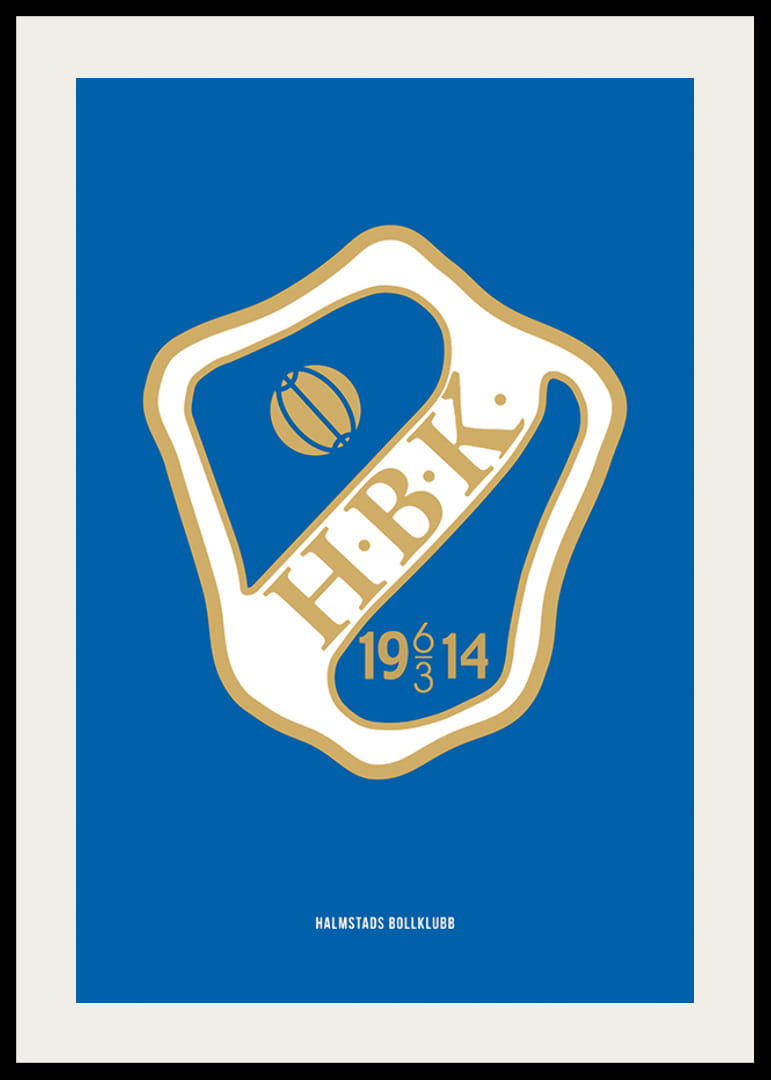 HBK Logo Blå Halmstads BK-12
