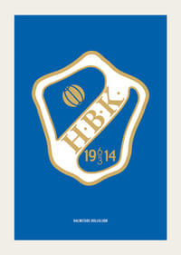 HBK Logo Blå Halmstads BK-3