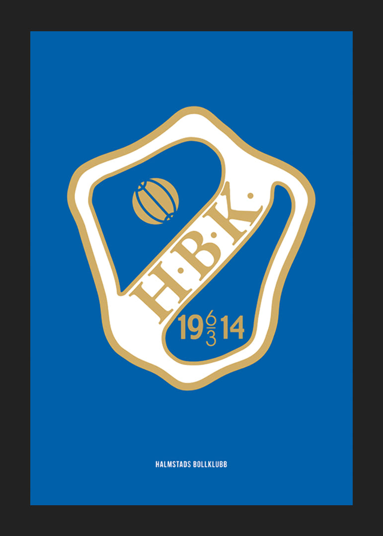 HBK Logo Blå Halmstads BK-12