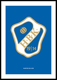 HBK Logo Blå Halmstads BK-0