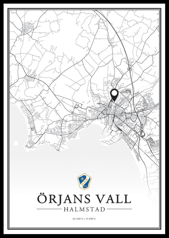 Örjans Vall Karta Halmstads BK-12