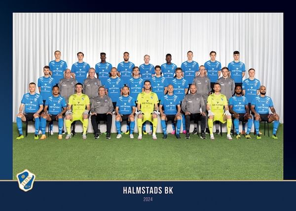 Poster A-truppen 2024 Halmstads BK
