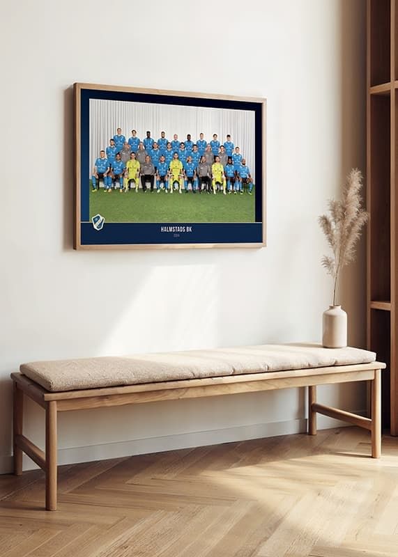 Poster A-truppen 2024 Halmstads BK crossfade