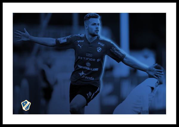 Poster HBK Icon Halmstads BK 02