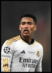 portrait image of Jude Bellingham in Real Madrid-2
