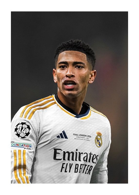 Poster Jude Bellingham UEFA CL final 2024