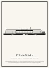 Scaniarinken Vintage Skiss poster-1