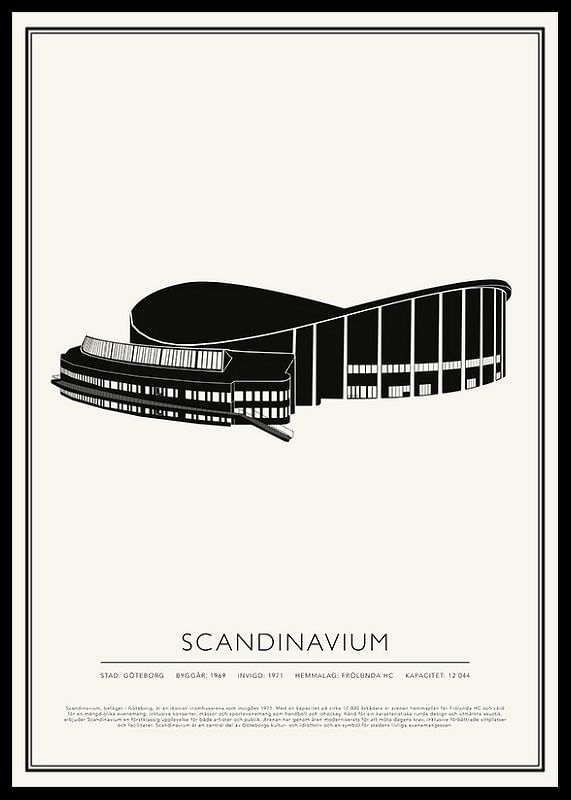 Scandinavium Vintage Skiss poster-12
