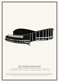 Scandinavium Vintage Skiss poster-1