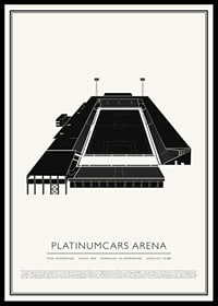 Platinumcars Arena Vintage Skiss poster-0