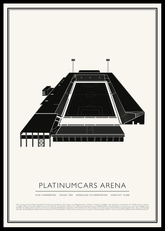 Platinumcars Arena Vintage Skiss poster-12