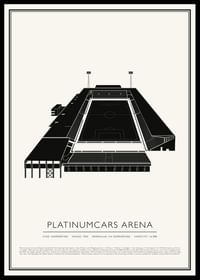 Platinumcars Arena Vintage Skiss poster-0