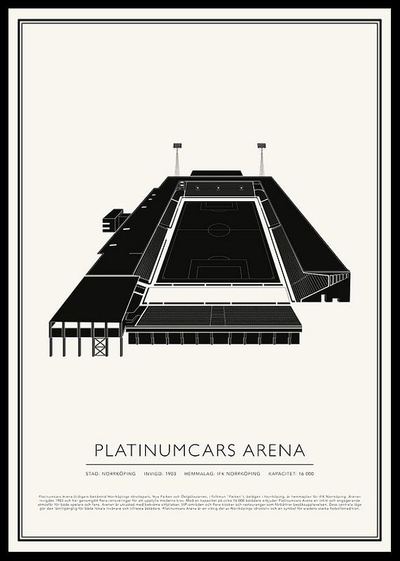 Platinumcars Arena Vintage Skiss poster-12