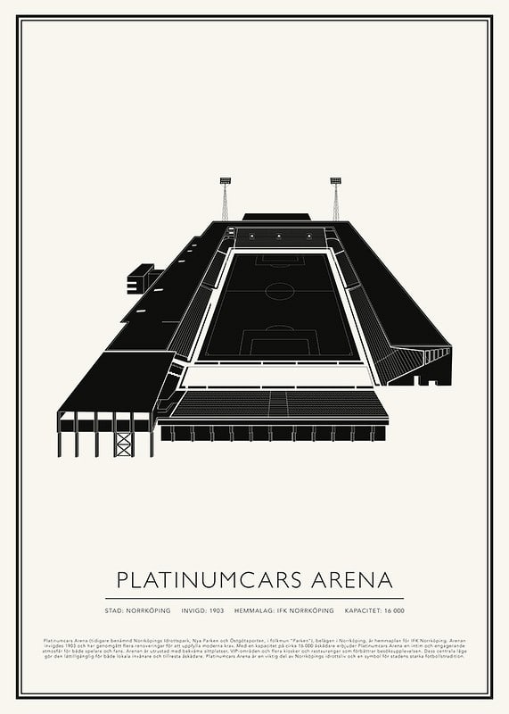 Platinumcars Arena Vintage Skiss poster-12