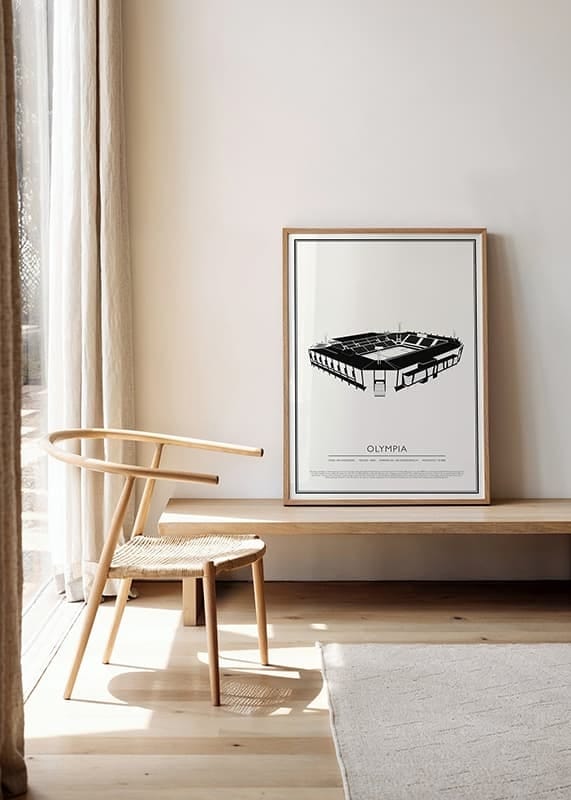 Poster Olympia Vintage Skiss 01 SE crossfade