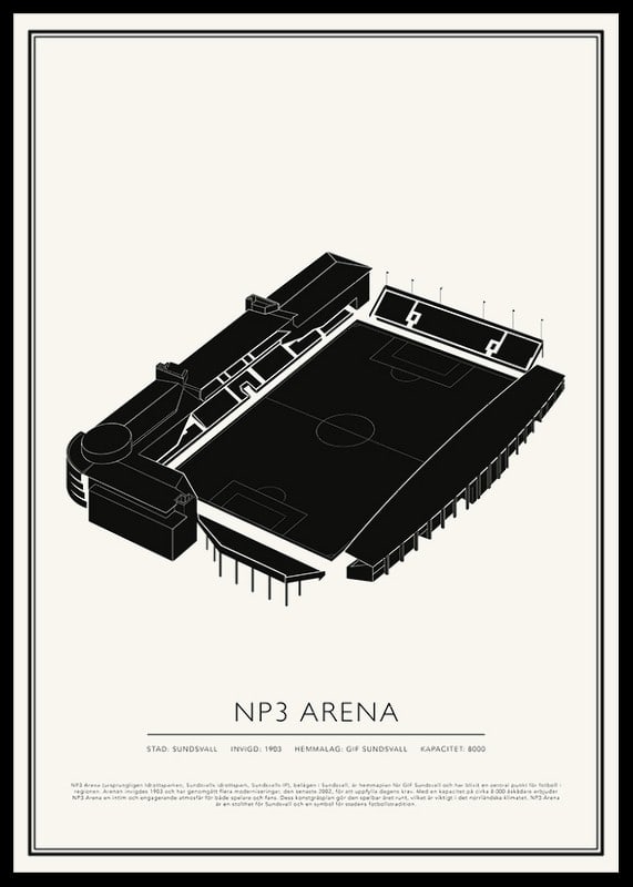 NP3 Arena Vintage Skiss poster-12