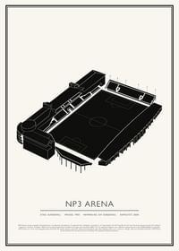 NP3 Arena Vintage Skiss poster-1