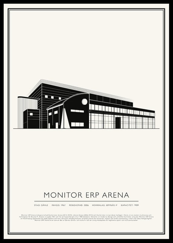 Monitor ERP Arena Vintage Skiss poster-12