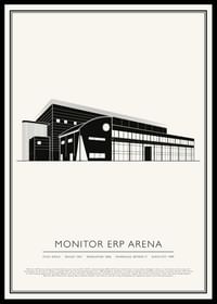 Monitor ERP Arena Vintage Skiss poster-0